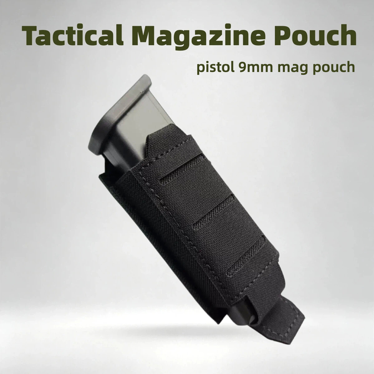 Edc Able Carry - Laser Cut Single 9mm Mag Pouch