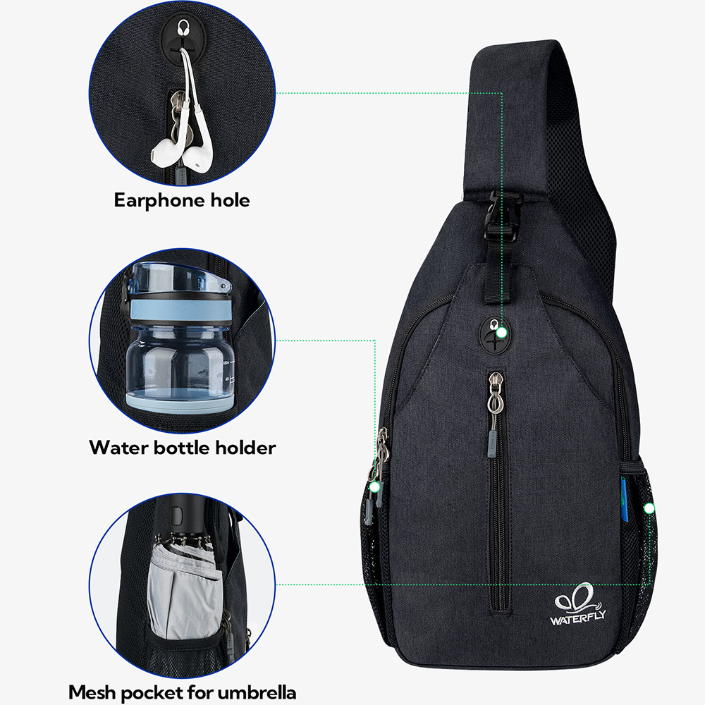 WATERFLY Crossbody Sling Bag C - Edc Carry Bag review and price
