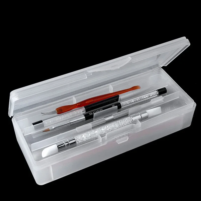 1Pc Rectangle Double-layer Nai - Nail File Titanium review and price