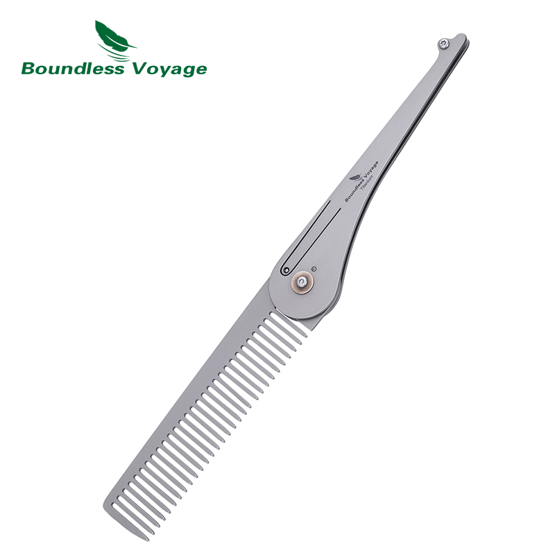 Titanium Foldable Comb Ultra L - Comb Pocket Titanium review and price