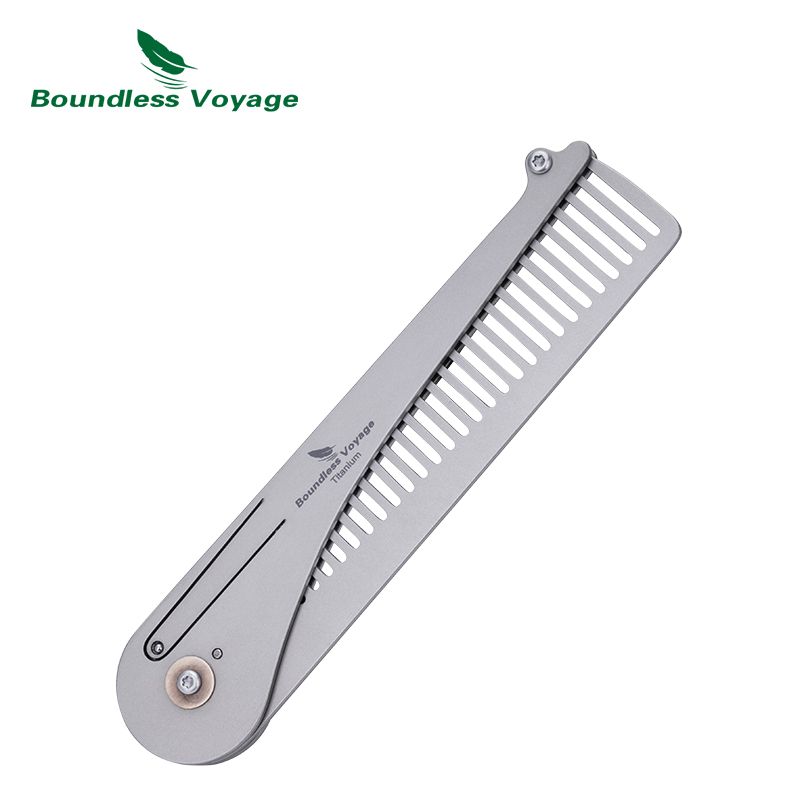 Titanium Foldable Comb Ultra L - Comb Pocket Titanium review and price