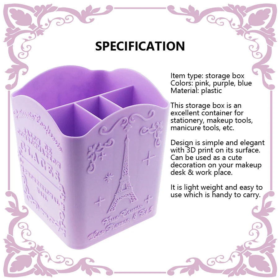4-Compartment Nail Art Brush H - Nail File Titanium review and price