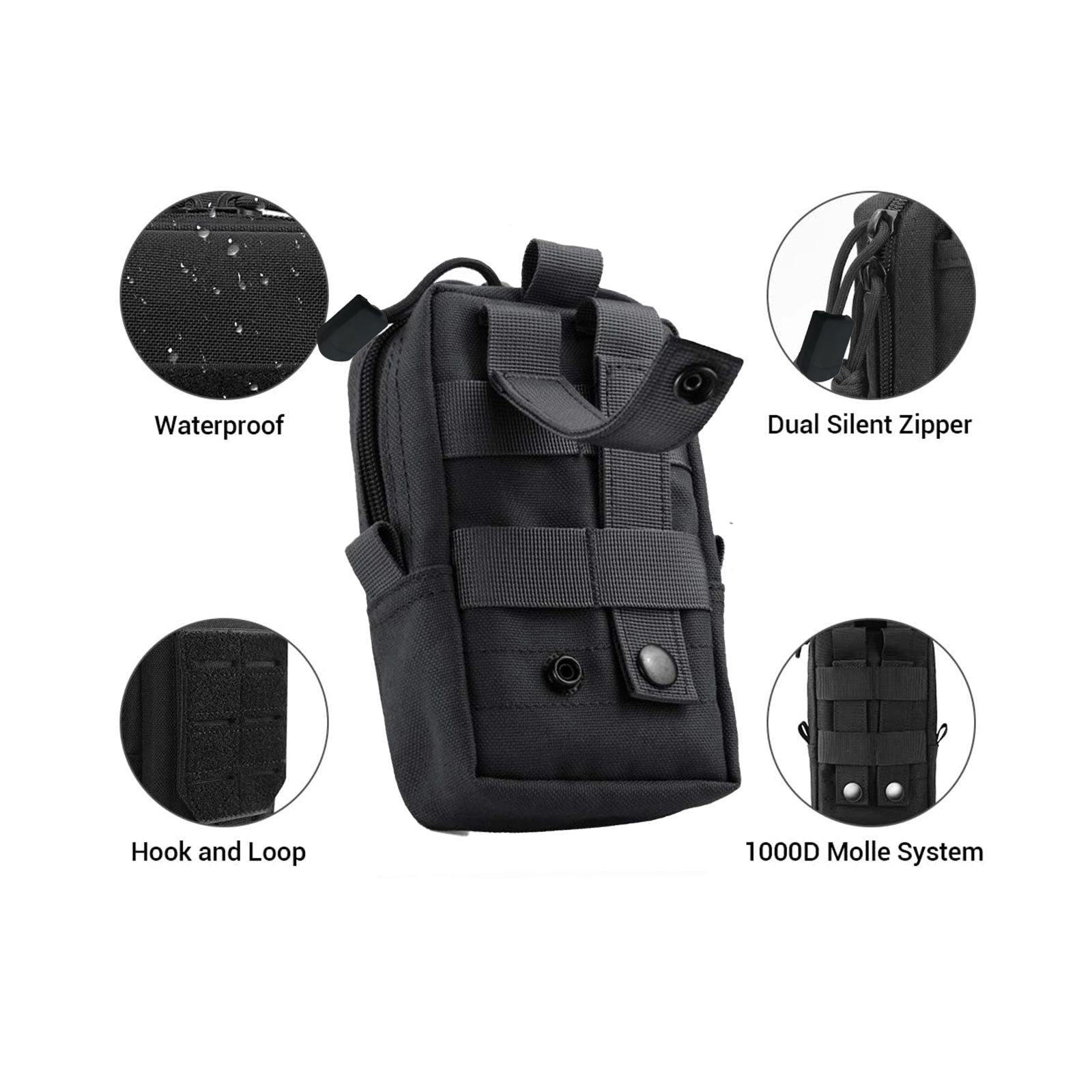 Tactical Molle Pouch Waist Bag - Edc Carry Bag review and price