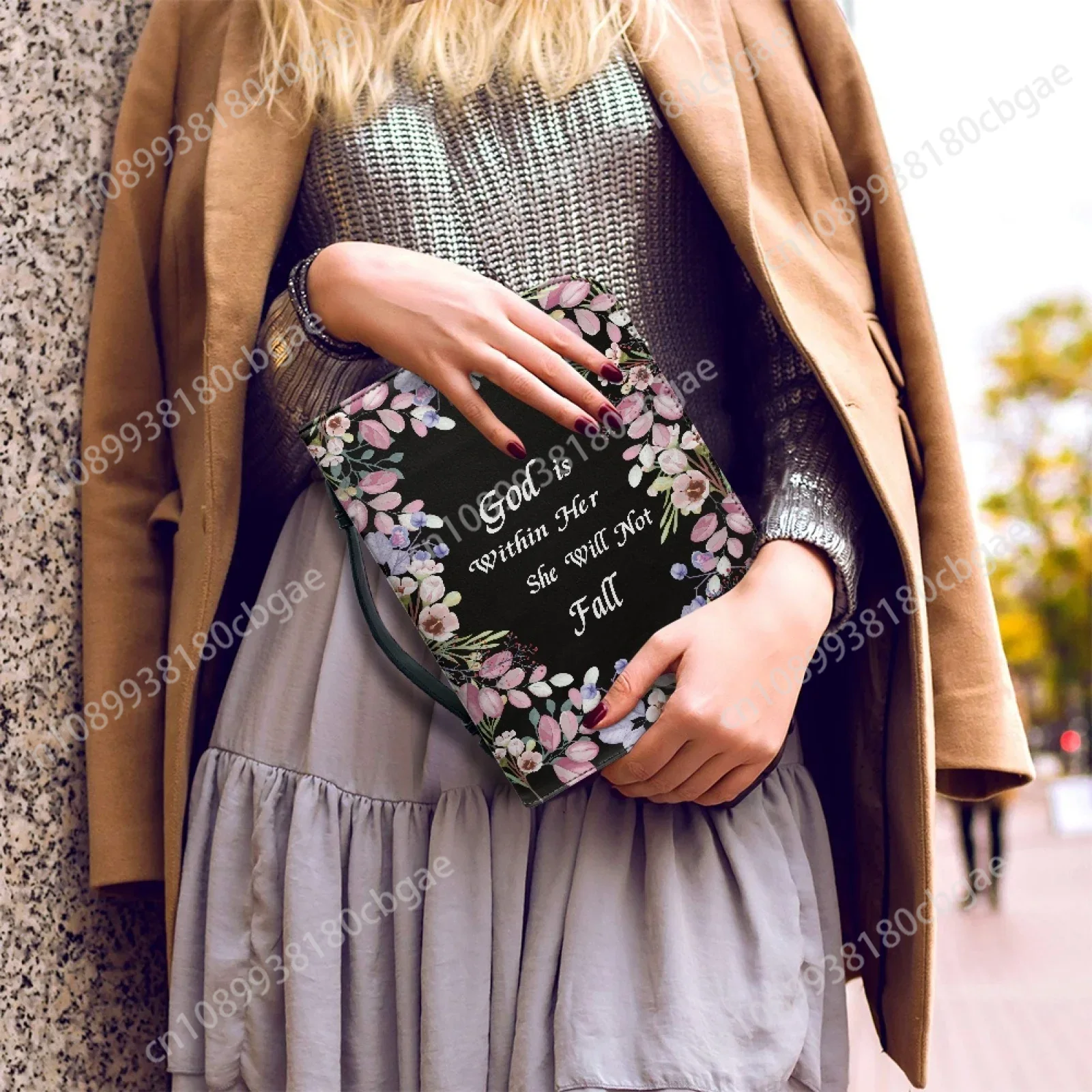 Flowers Verse Pattern Leather  - Edc Carry Bag review and price