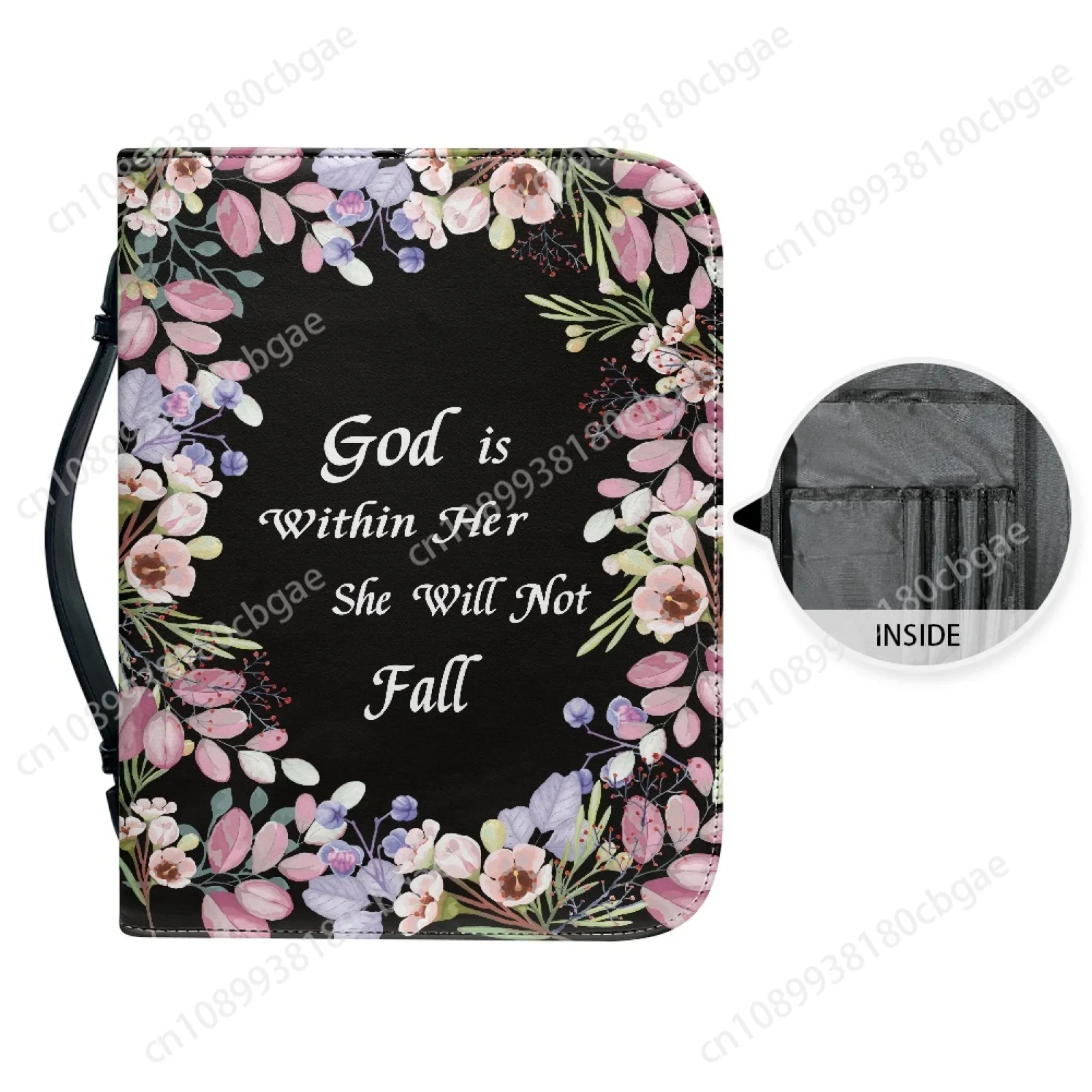 Flowers Verse Pattern Leather  - Edc Carry Bag review and price
