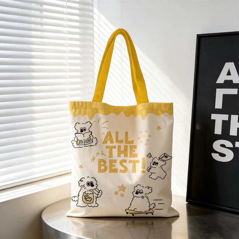 New Cartoon Comic Printed Canv - Edc Carry Bag review and price