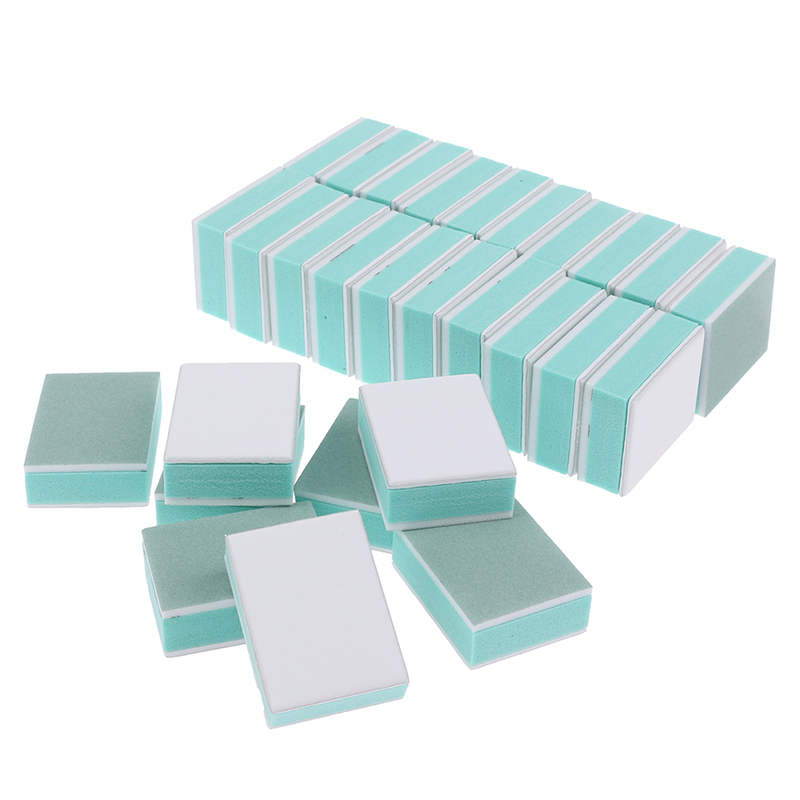 50 Pcs/lot Mini Nail Buffer Bl - Nail File Titanium review and price