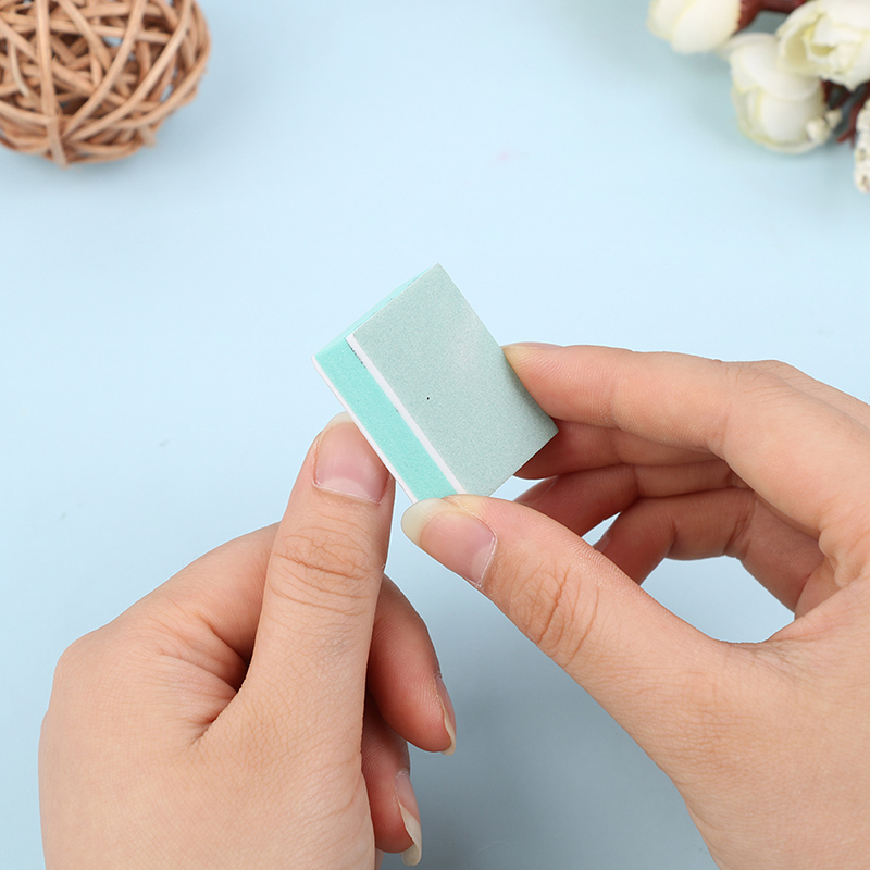 50 Pcs/lot Mini Nail Buffer Bl - Nail File Titanium review and price