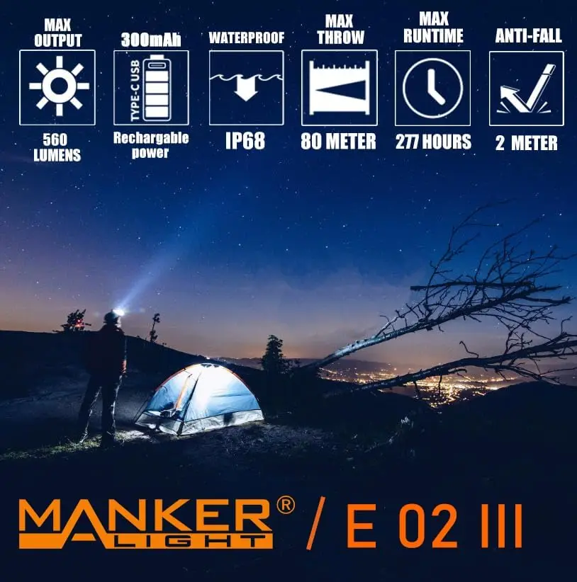 Manker E02III Everyday-Carry F - Edc Carry Flashlight review and price