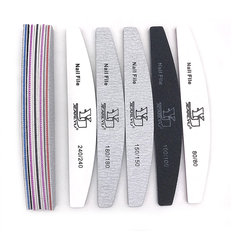 5Pcs Nail File Set Mix Color P - Nail File Titanium review and price