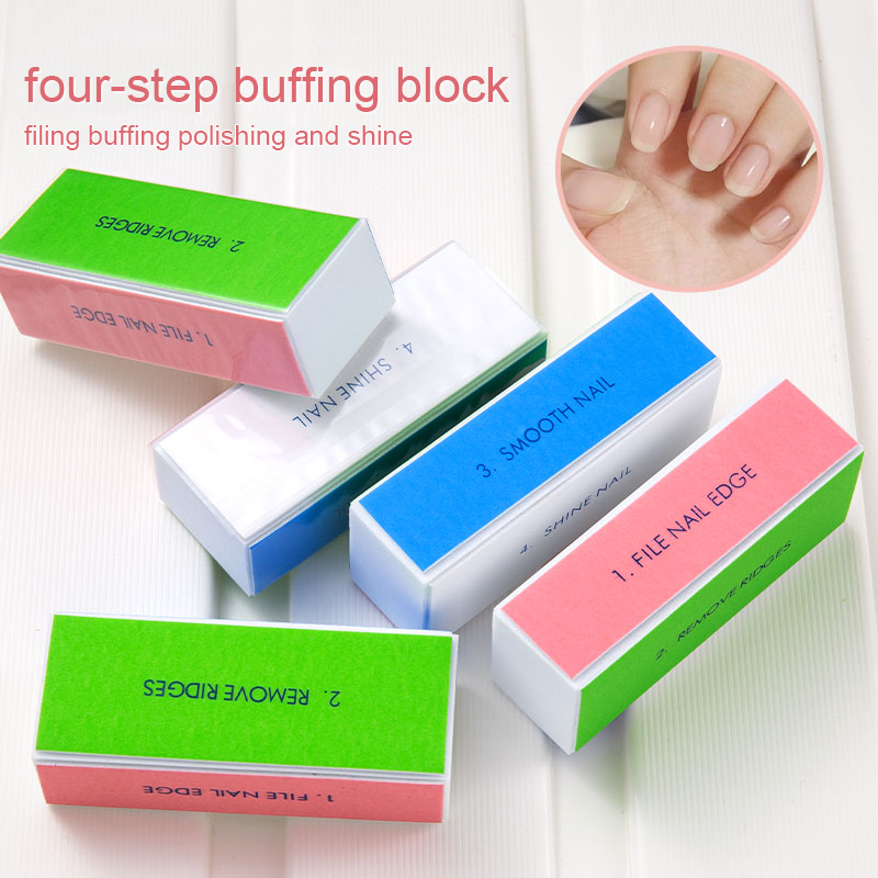 5/10pcs Nail Buffer Block 4 St - Nail File Titanium review and price