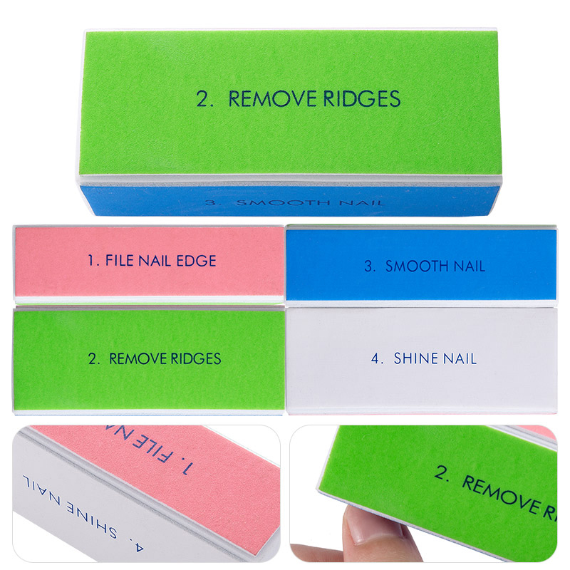5/10pcs Nail Buffer Block 4 St - Nail File Titanium review and price