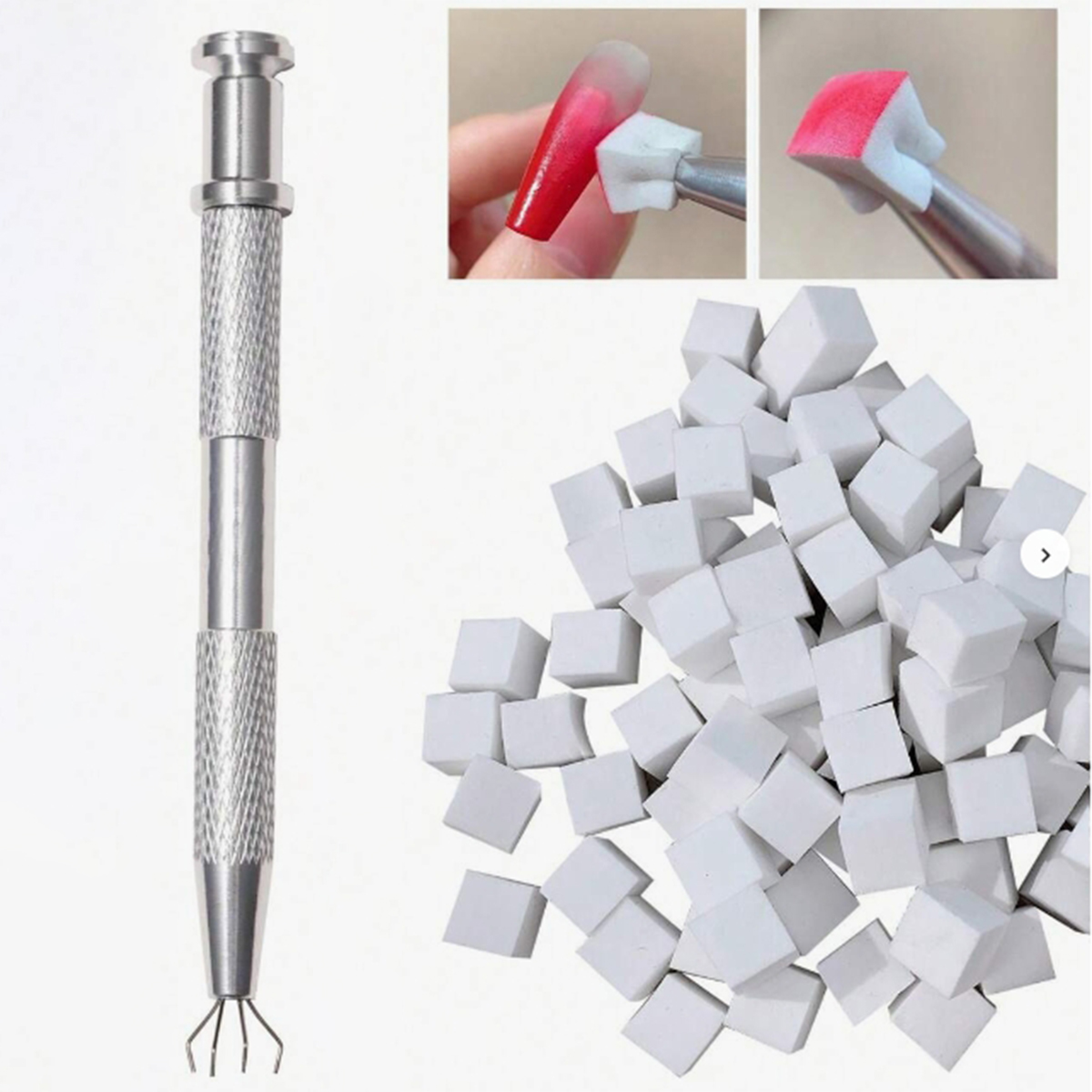 1set 100pcs Nail Care Gradual  - Nail File Titanium review and price