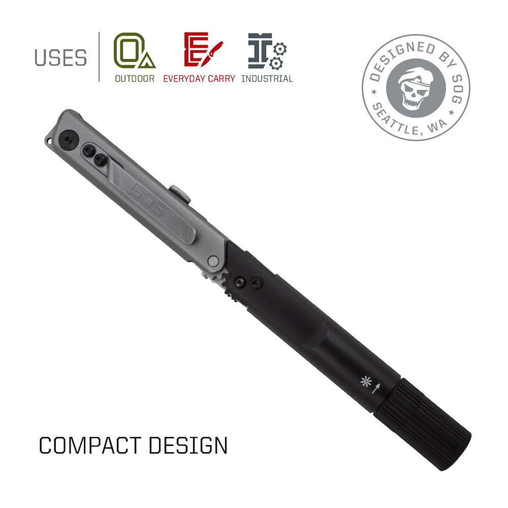 SOG BATON Q2 4 in 1 Multi-Tool - Edc Carry Flashlight review and price